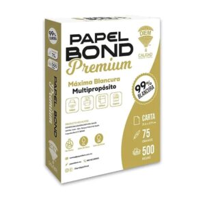 Papel Bond Carta 500 Hojas (75 g)